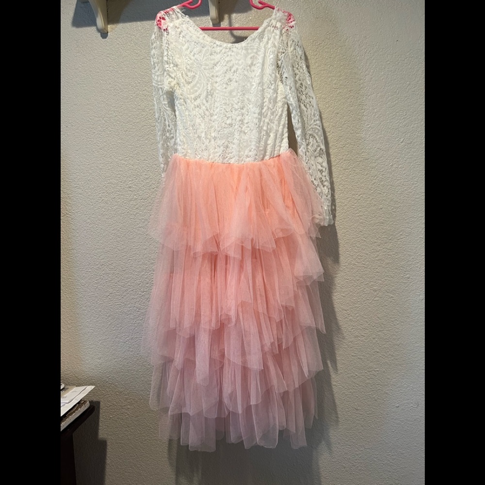 Lacy Ruffled girl dress